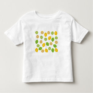 Zitronen und Limones Muster Kleinkind T-shirt
