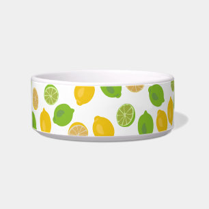 Zitronen und Limones Muster Napf