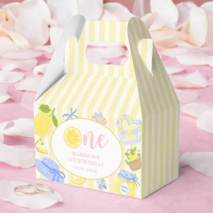 Zitronen-Zitrus-Sommer-Limonade 1. Geburtstagsfeie Geschenkschachtel