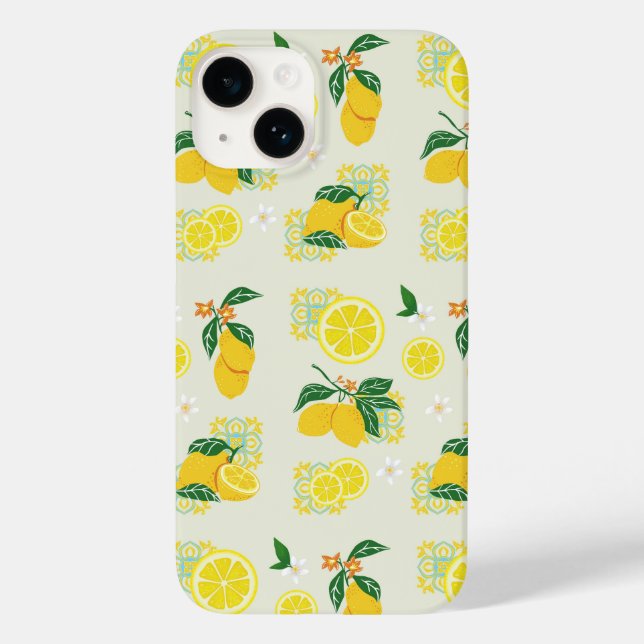 Zitronenblüten Case-Mate iPhone Hülle (Rückseite)