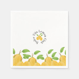 Zitronenblüten-Kollektion Serviette