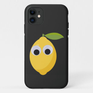 Zitronenfigur, süße Frucht mit googgen Augen Case-Mate iPhone Hülle