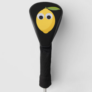 Zitronenfigur, süße Frucht mit googgen Augen Golf Headcover