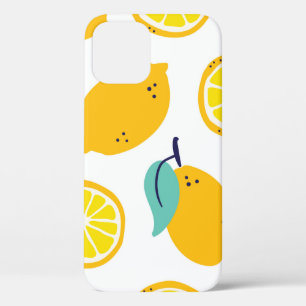 Zitronenfrüchte nahtlos Case-Mate iPhone hülle