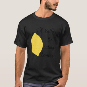 Zitronenfrüchte Zitrusfrüchte Zitronenfrüchte Limo T-Shirt