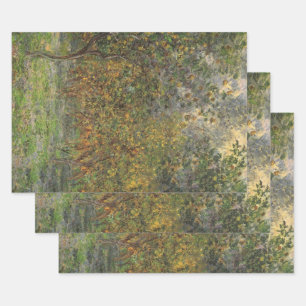 Zitronengarten in Bordighera von Claude Monet Geschenkpapier Set