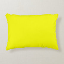 Zitronengelbe Akzentkissen 40 cm x 30 cm