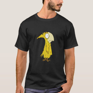 Zitronengelber Vogel T-Shirt