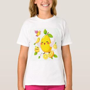 Zitronenillustration T-Shirt