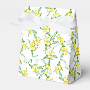 Zitronenmuster  geschenkschachtel