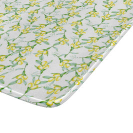 Zitronenmuster Schneidebrett