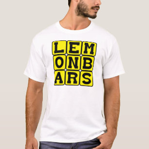 Zitronenriegel, Art von Dessert T-Shirt