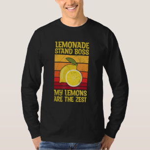 Zitronensaft-Geschäftswortspiel für einen Limonade T-Shirt