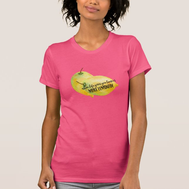 Zitronensatz T-Shirt (Vorderseite)