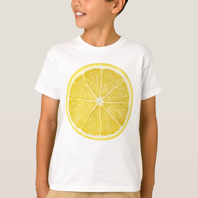 Zitronenscheibe T-Shirt (Vorderseite)