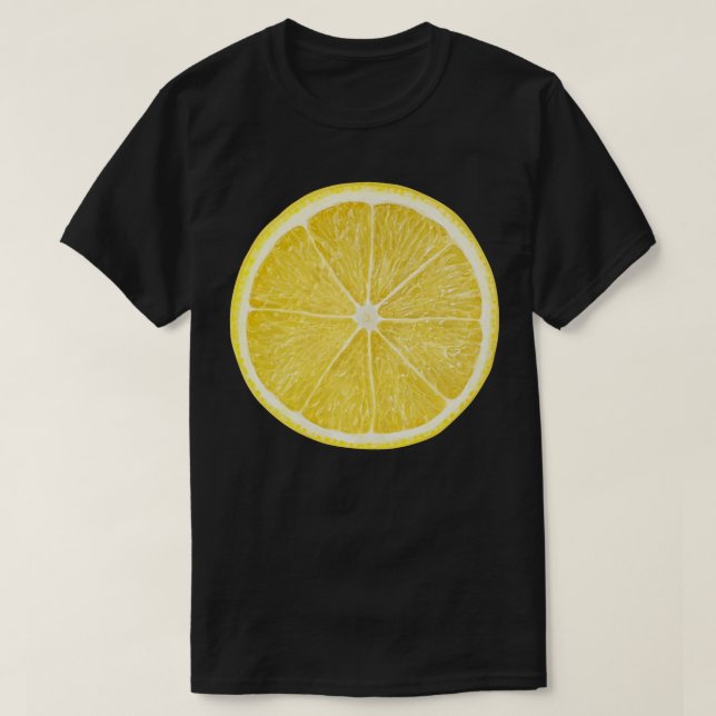Zitronenscheibe T-Shirt (Design vorne)