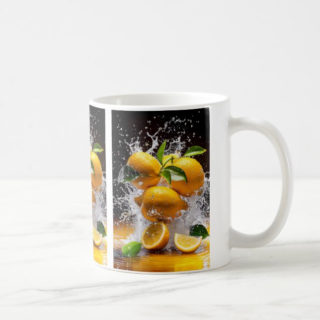 Zitronenspritzer Kaffeetasse (Rechts)
