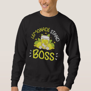 Zitronenstand Zitronensaft Selbstgemachte Limonade Sweatshirt
