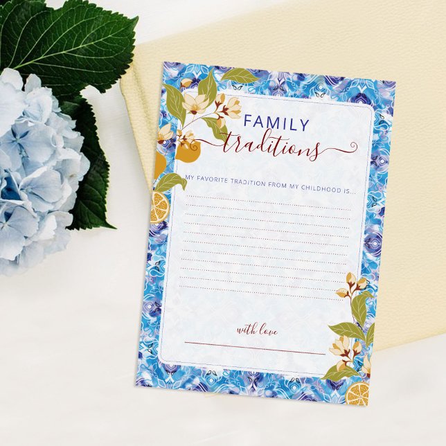 Zitrus Blau Gelb Zitrone Amalfi-Küste Baby Shower Einladung (Von Creator hochgeladen)