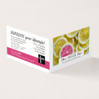 Zitrus Grapefruit-Scheiben, Saft-Bar, im Detail