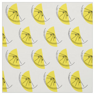 Zitrus Lemon Stoff