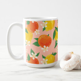 Zitrus-Limonen-Orangen-Tee-Kaffeetasse Kaffeetasse
