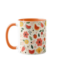 Zitrus Orange Frucht Nahtlose Muster Lebensmittel