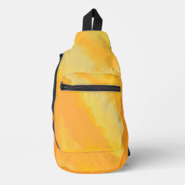 Zitrus Sonnige Orange Wasserfarbe Crossbody Bag