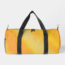Zitrus Sonnige Orange Wasserfarbe Duffle Bag