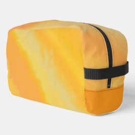 Zitrus Sonnige Orange Wasserfarbe Waschbeutel