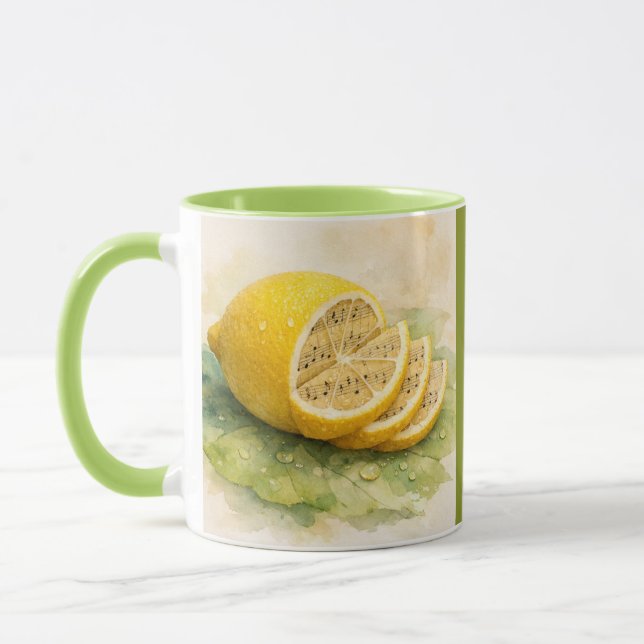 Zitrusabrieb Tasse (Links)