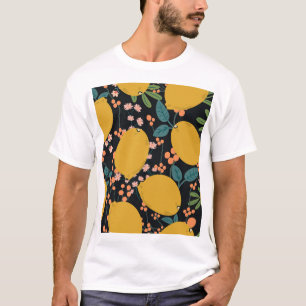 Zitrusbaum Handgezeichnet: Vintage T-Shirt