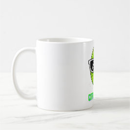 ZitrusCool Funny Seriös Coole Limone Sonnenbrille Kaffeetasse