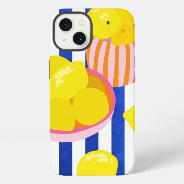 Zitrusfrische iPhone Hülle (Rückseite)