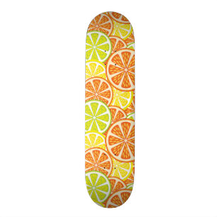Zitrusfrucht-Muster 2 Skateboard