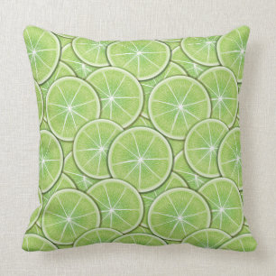 Zitrusfrucht-Muster Kissen