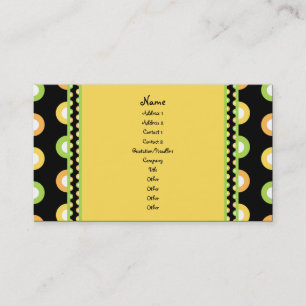 Zitrusfrucht-Spritzen Visitenkarte