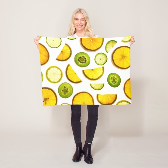 Zitrusfrüchte Fleece Blanket (Beispiel)