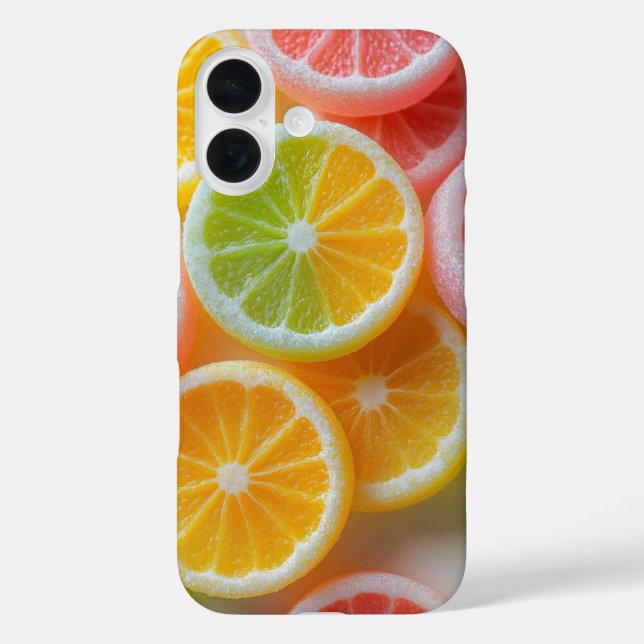 Zitrusfrüchte-Gelee-Süßigkeiten Case-Mate iPhone Hülle (Rückseite)
