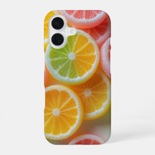 Zitrusfrüchte-Gelee-Süßigkeiten iPhone 16 Hülle