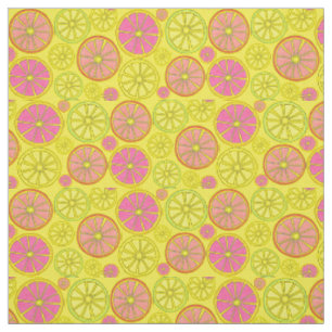 Zitrusfrüchte (Grapefruit Lemon Limon Orange) Stoff