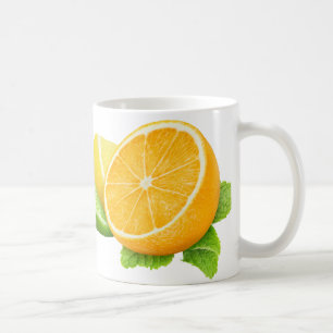 Zitrusfrüchte Kaffeetasse