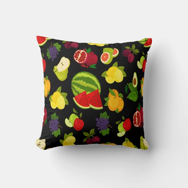 Zitrusfrüchte Kissen (Vorderseite)