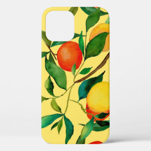 Zitrusfrüchte, lebendiges Aquarellmuster. Case-Mate iPhone Hülle