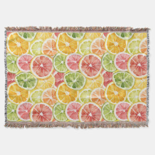 Zitrusfrüchte Limette Zitrone Orange Grapefruit Decke