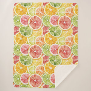 Zitrusfrüchte Limette Zitrone Orange Grapefruit Sherpadecke