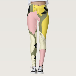 Zitrusfrüchte Nahtloses Muster Leggings
