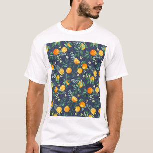 Zitrusfrüchte: Orangen mit tropischem Flair T-Shirt
