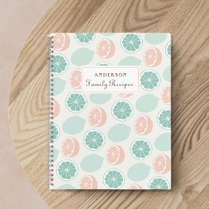 Zitrusfrüchte Personalisiertes Familienrezept Buch