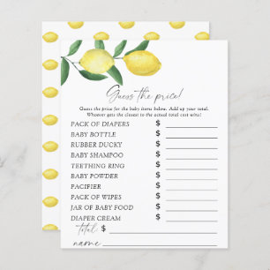 Zitrusfrüchte - Raten Sie mal, was das Preisspiel 